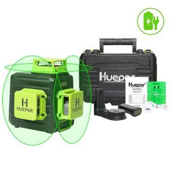 Лазерний рівень нівелір Huepar B03CG 3D