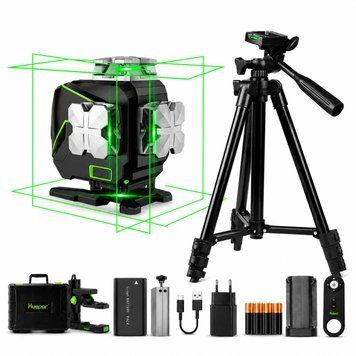 Комплект Huepar S04CG + штатив 1.4 м