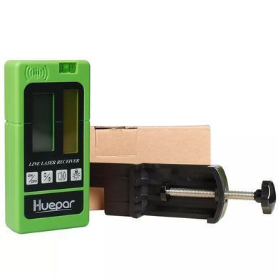 Лазерный уровень Huepar W04CG 4D 16 линий+LR5RG+премиум штатив 140 см | Bluetooth | Сервопривод