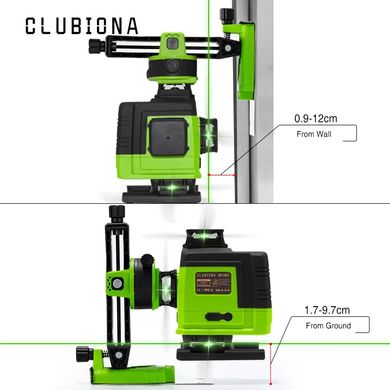 Лазерний рівень Clubiona IE16R 4D Відкалібрований