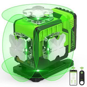 Лазерний рівень нівелір 4D 16 ліній HUEPAR P04CG з Bluetooth